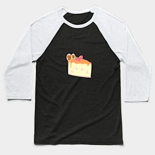 Cake Slice Pink Ver Baseball T-Shirt